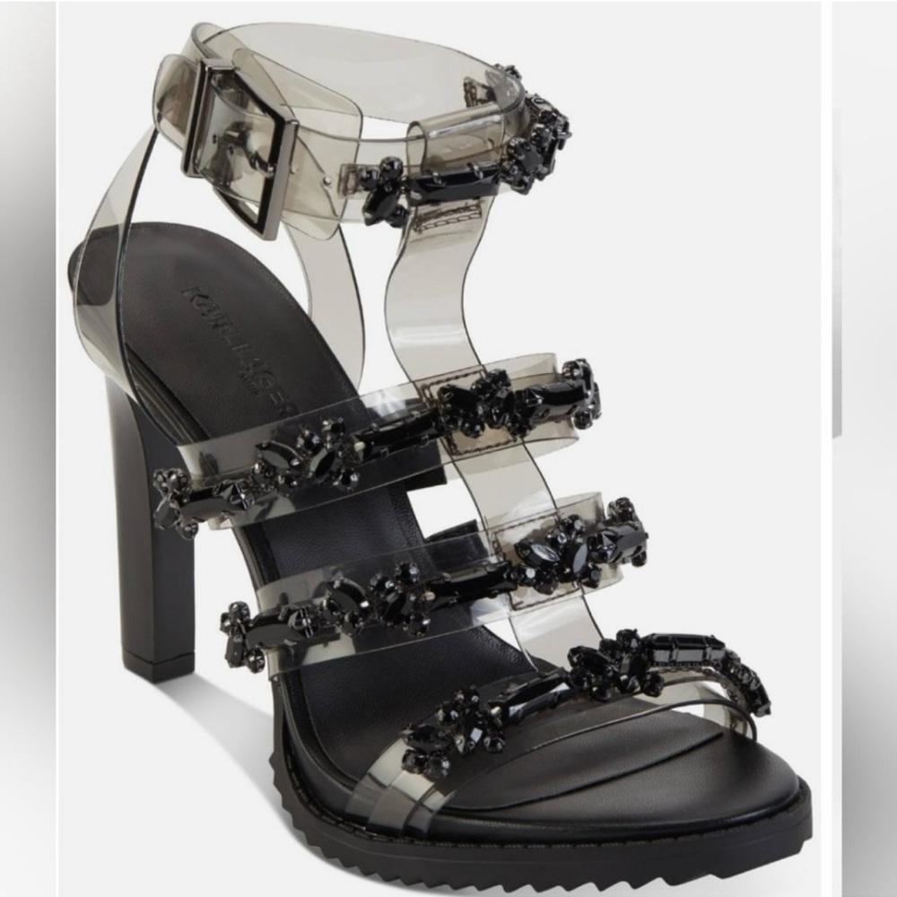 🖤KARL LAGERFELD PARIS, Bristol in Smoke, NWT, size 10